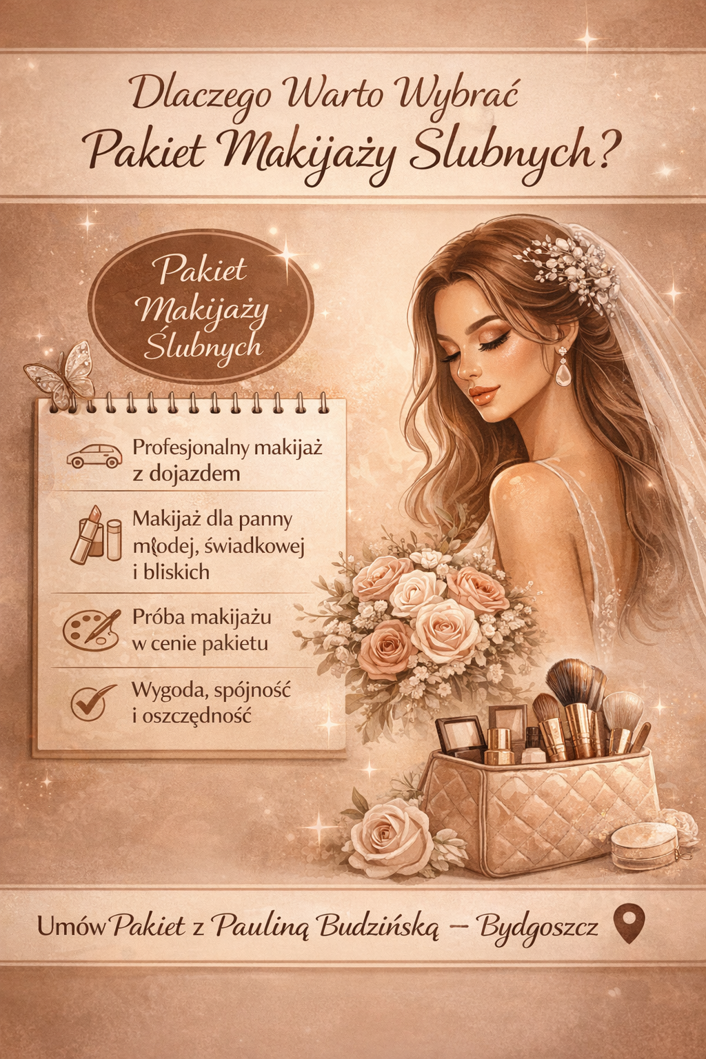 pakiet makijaż bydgoszcz paulina budzińska